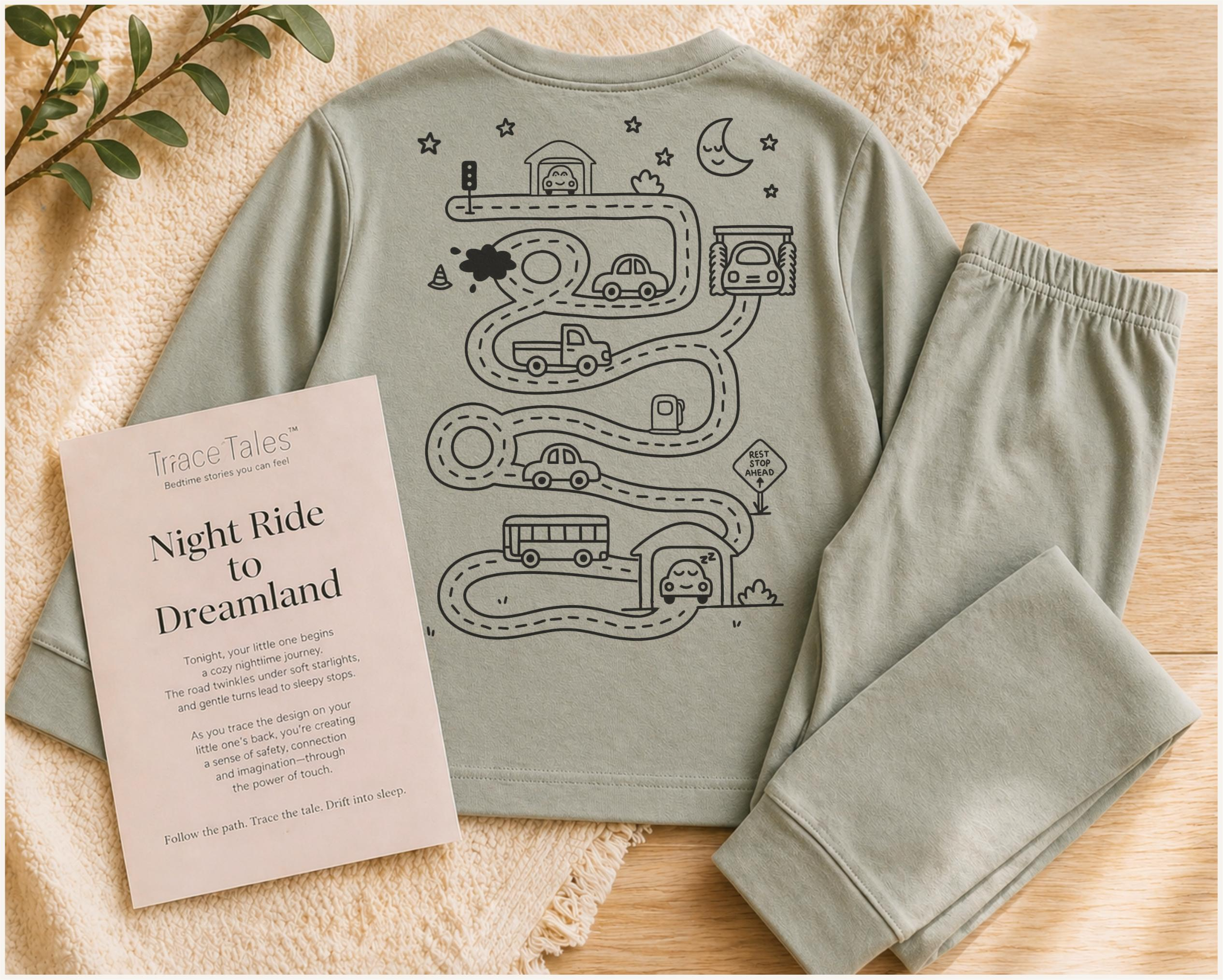 Trace Tales Pajamas - Night Ride to Dreamland