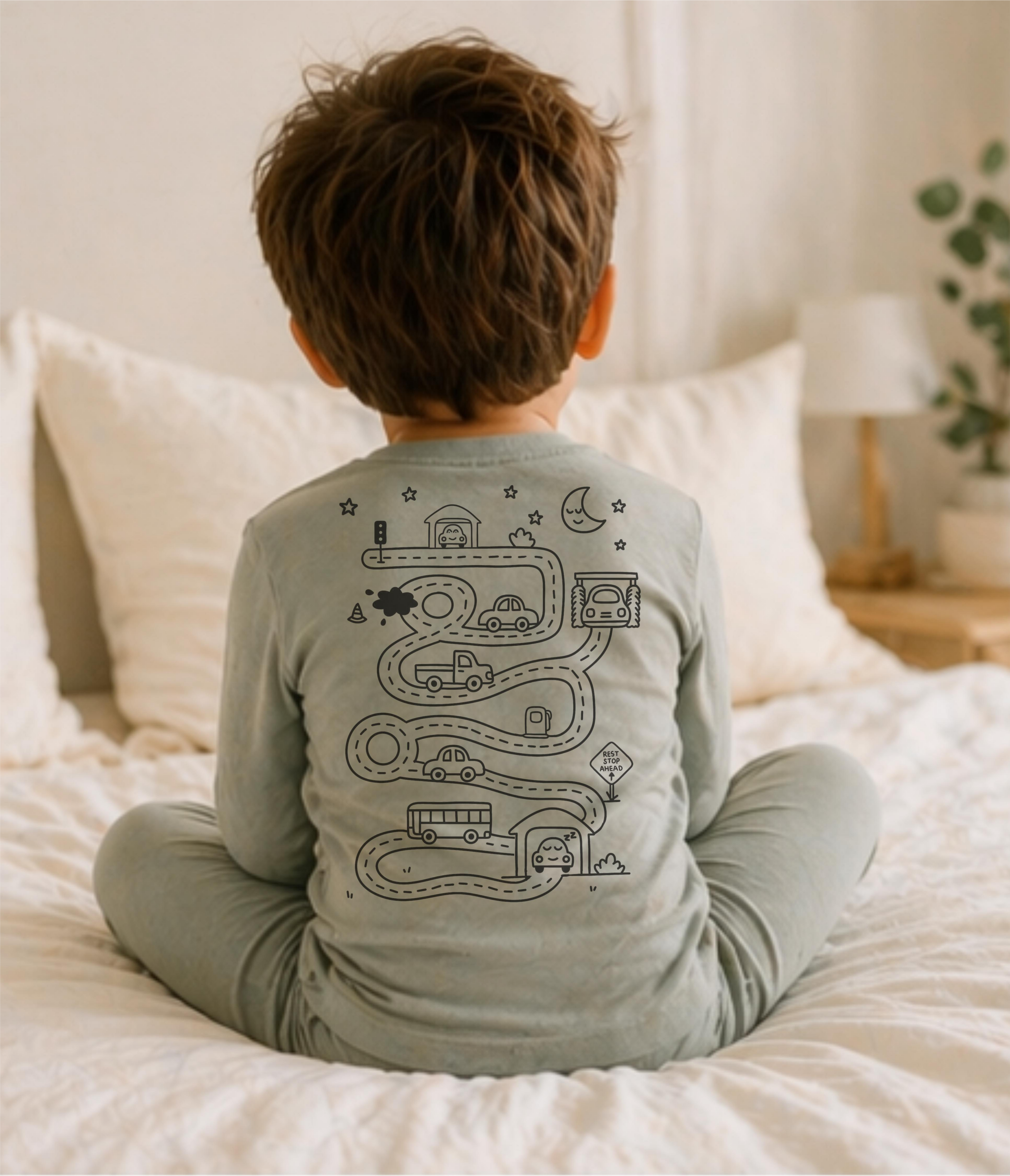 Trace Tales Pajamas - Night Ride to Dreamland