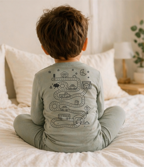 Trace Tales Pajamas - Night Ride to Dreamland