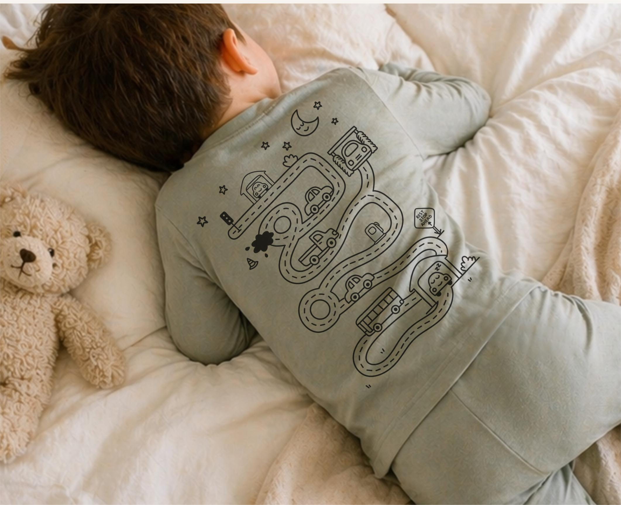 Trace Tales Pajamas - Night Ride to Dreamland